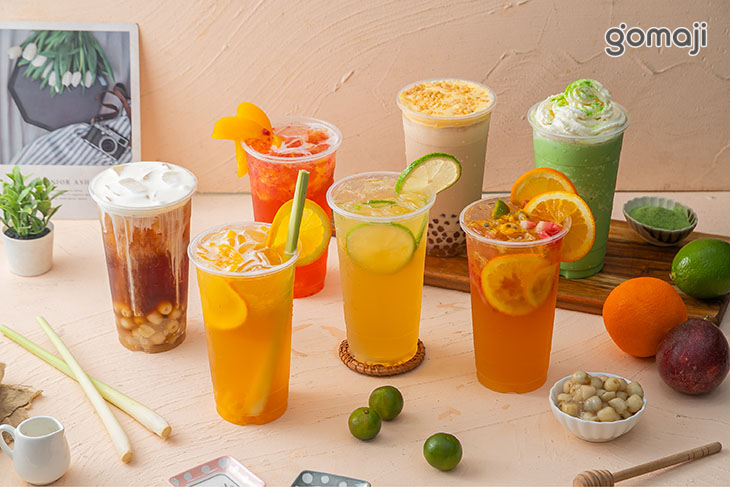 82ºC台越經典冰水果茶