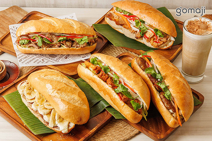 斑咪越式法國麵包