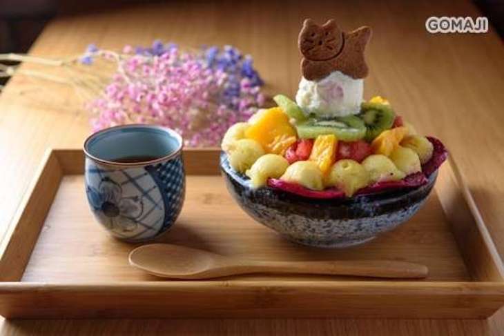 貓言貓語雪花冰下午茶