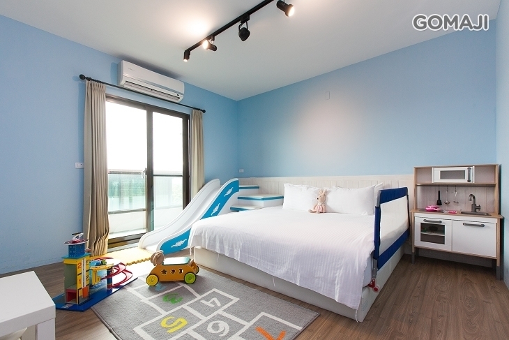 宜蘭-蝴蝶結溜滑梯親子民宿