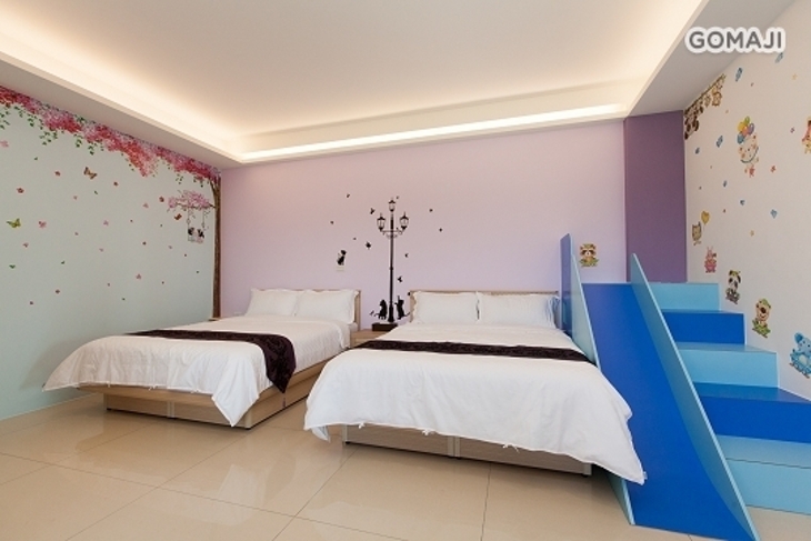 宜蘭羅東-田園趣親子溜滑梯民宿