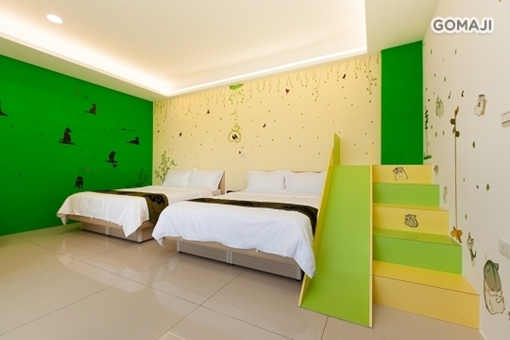 宜蘭羅東-田園趣親子溜滑梯民宿