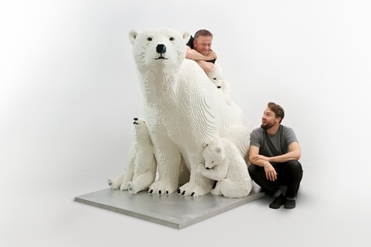 Sean Kenney-大動物奇積 樂高藝術