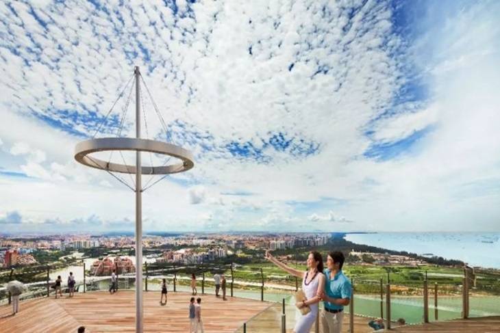 新加坡濱海灣金沙空中花園觀景台門票