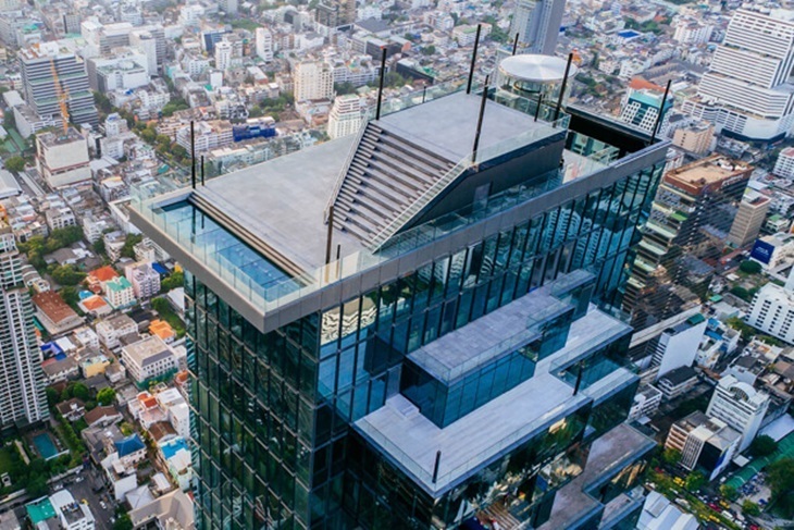 曼谷Mahanakhon SkyWalk 玻璃天空步道觀景台
