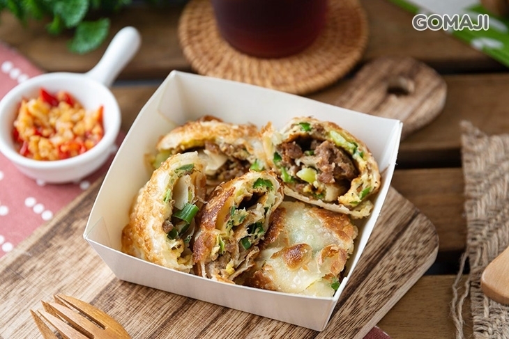 自然捲早餐x手工蛋餅