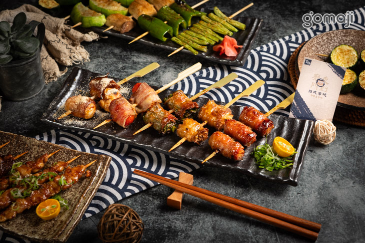 龐門走到日式串燒