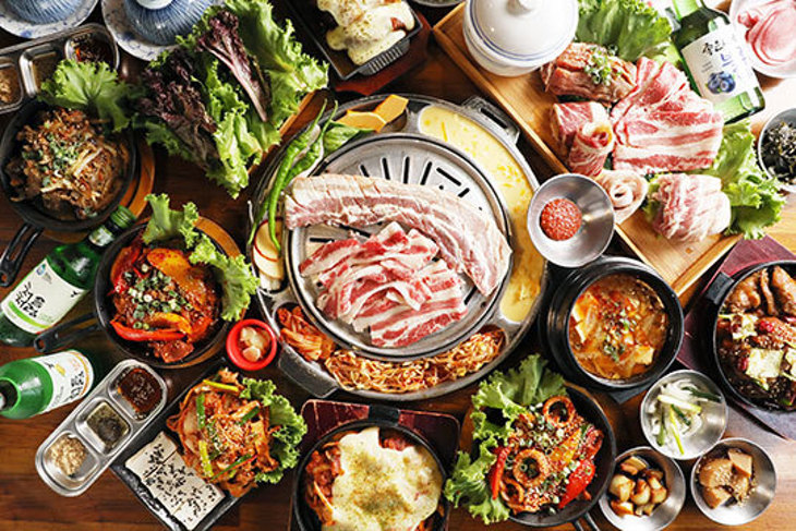 滋滋咕嚕쩝쩝꿀꺽韓式烤肉專門店