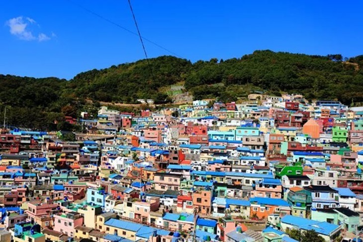 韓國-釜山半日遊(甘川洞文化村、松島天空步道、白險灘文化村)