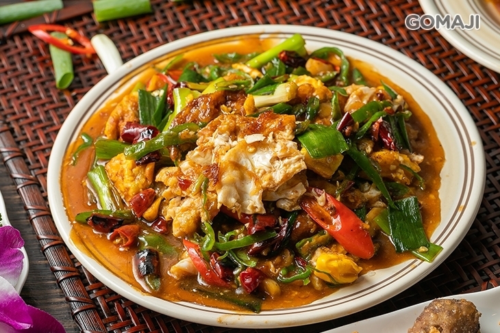 集鮮熱炒活蝦料理