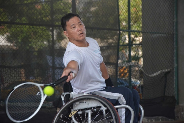 支持輪椅運動家－新竹身障網球訓練課程