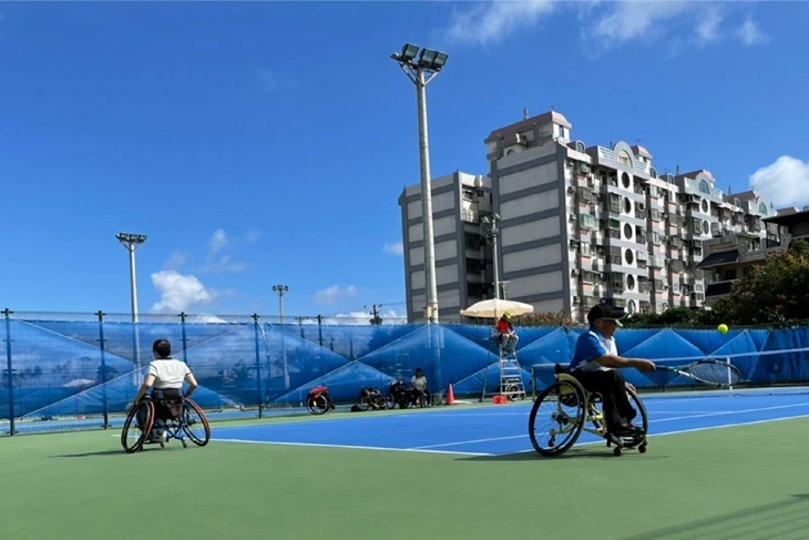 支持輪椅運動家－新竹身障網球訓練課程