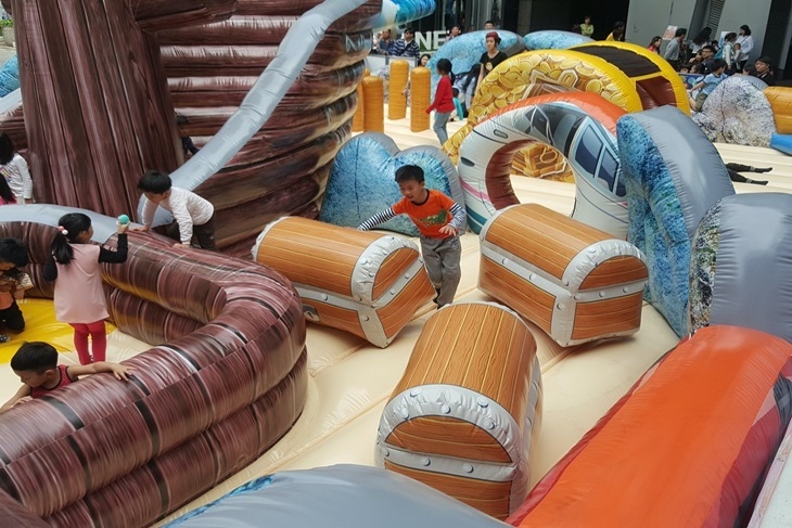 海盜小英雄巨無霸海盜船氣墊