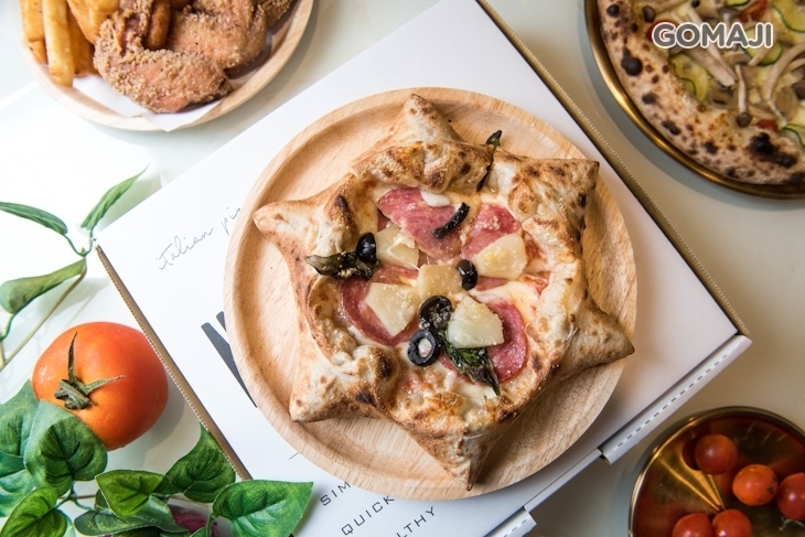 N.V pizza黑火山披薩(台南健康店)