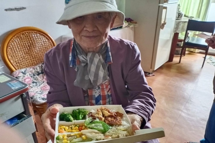 身障送餐溫暖萬華失能長者