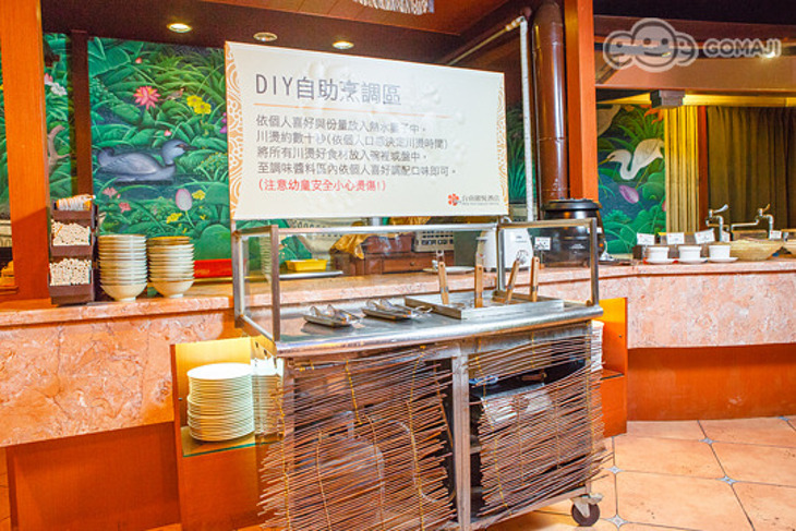 維悅中庭餐廳自助早餐吧