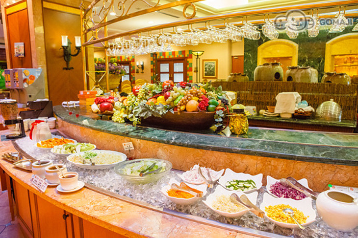 維悅中庭餐廳自助早餐吧