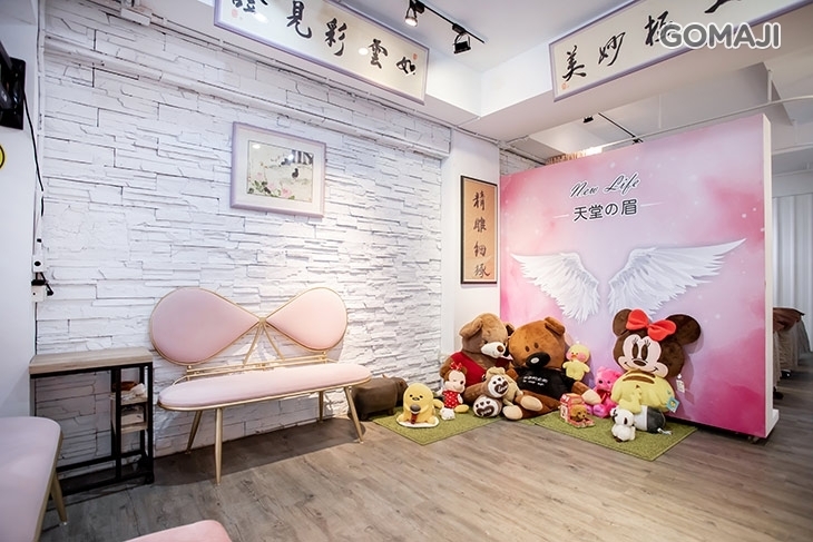 New life天堂の眉 手工紋繡技術