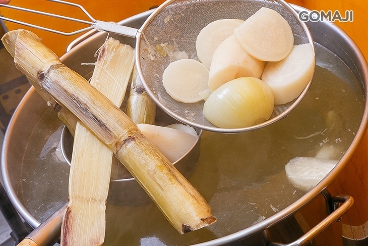 一鍋賞 新鮮蔬果甘蔗鍋