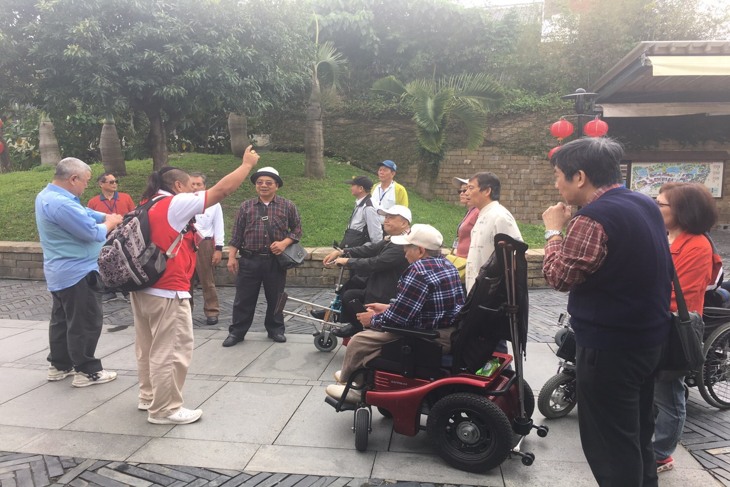 肢障出動-無障礙設施糾察隊