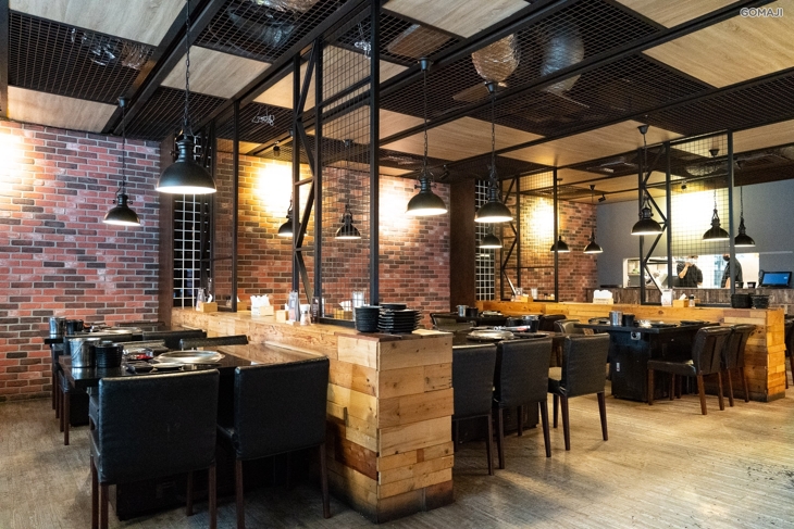 潼阪 帝王蟹黑毛牛頂級燒烤