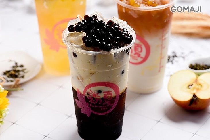 初夏茶飲