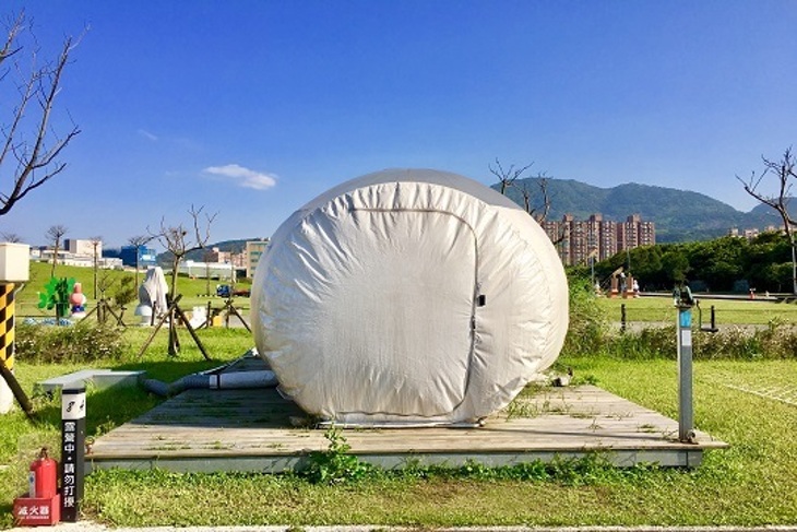 台北-泡泡窩 八里文化公園露營區