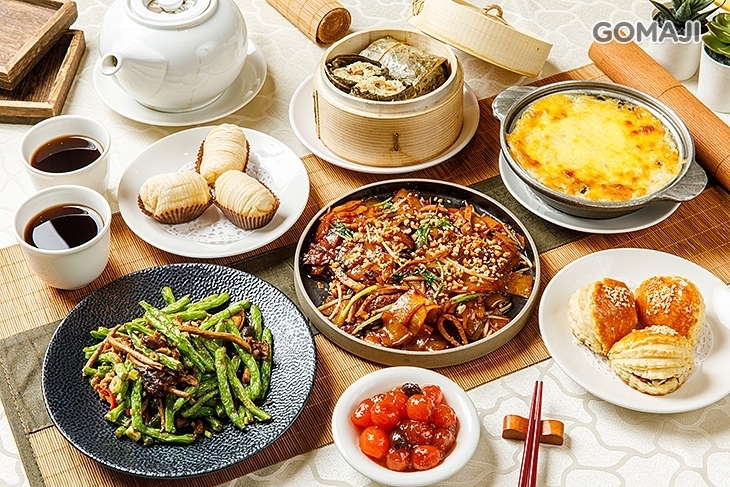 養心茶樓。蔬食飲茶