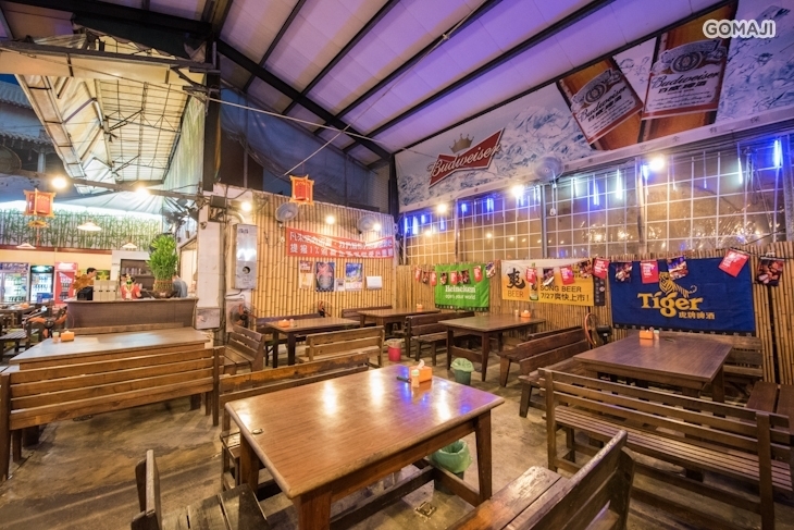 竹仔園露天碳烤