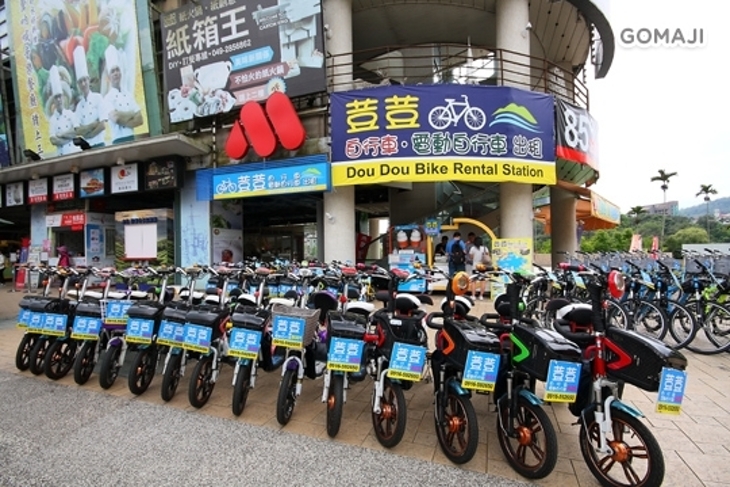 日月潭荳荳自行車