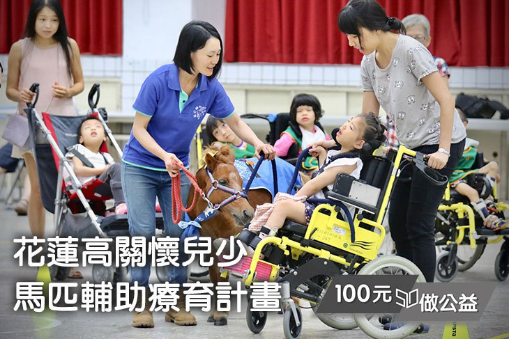 花蓮高關懷兒少馬匹輔助療育計畫