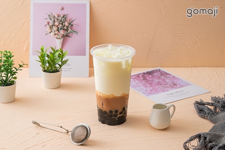 芋見初戀黑糖珍珠飲品