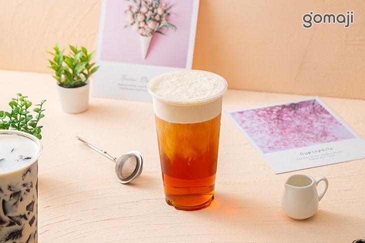 芋見初戀黑糖珍珠飲品