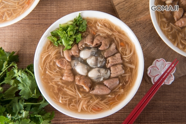 客來吃樂 大腸蚵仔麵線/黑糖桂圓綠豆算(台南永康勝學店)