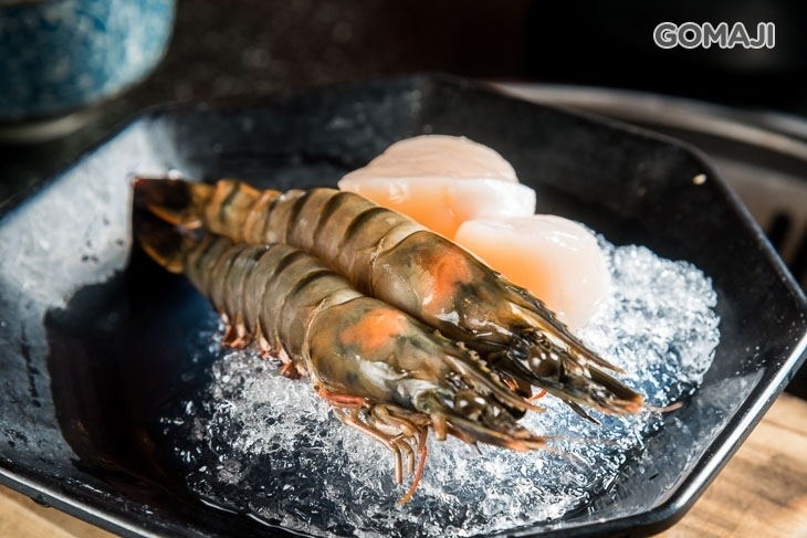 潼阪 帝王蟹黑毛牛頂級燒烤