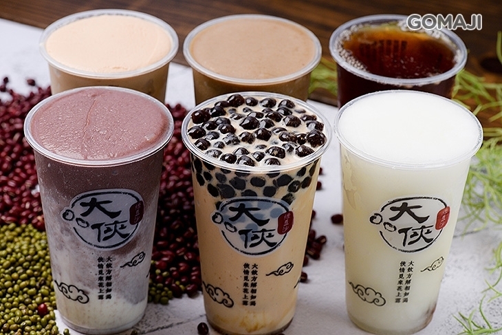 大俠綠豆沙牛乳