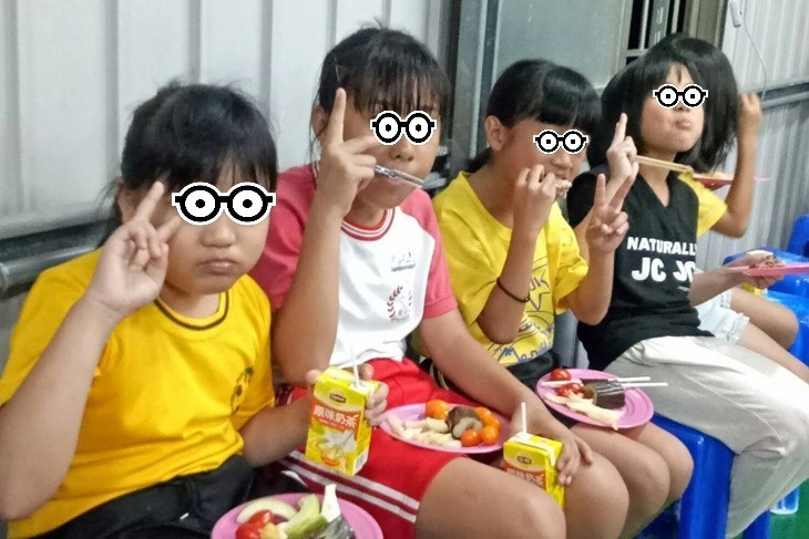 屏東弱勢兒少營養晚餐