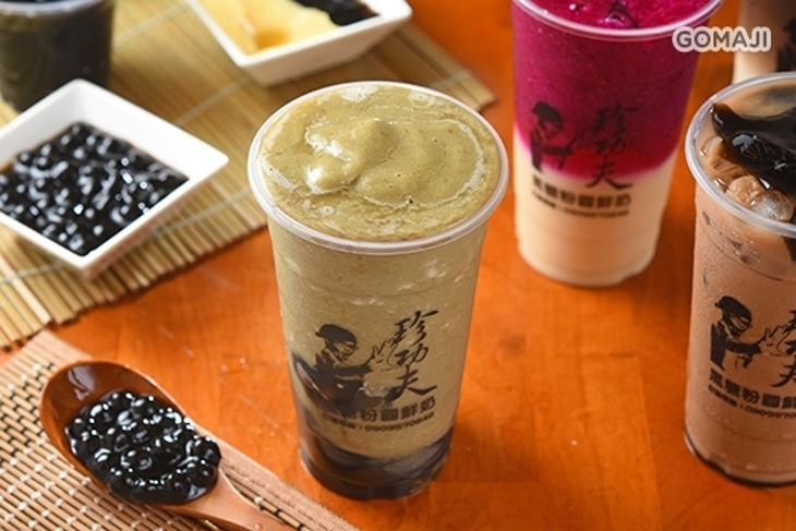 珍功夫黑糖粉圓鮮奶