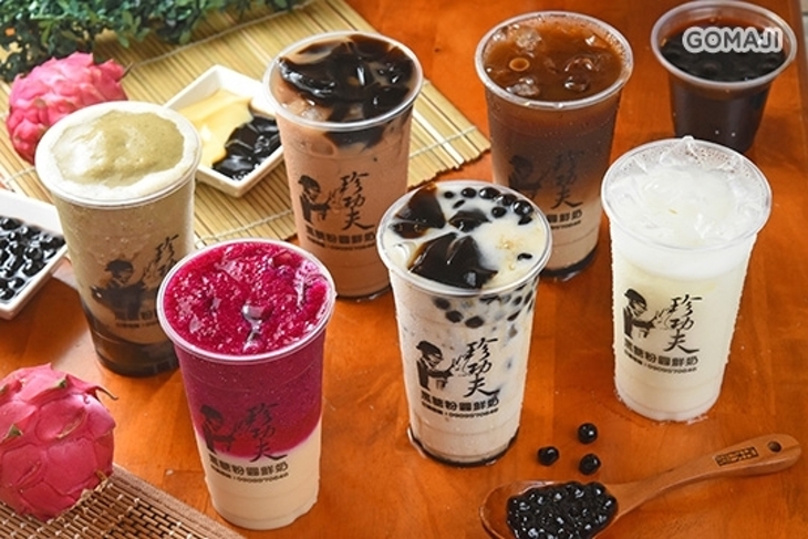 珍功夫黑糖粉圓鮮奶