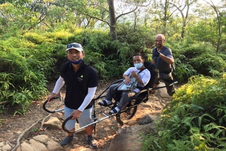 揪輪出發！北部腦麻病友登山圓夢