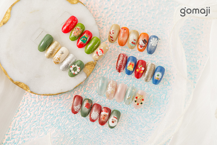 Monthly nail art