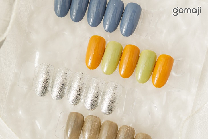 Monthly nail art