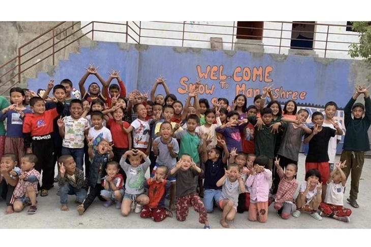 支持尼泊爾孤兒教育學習