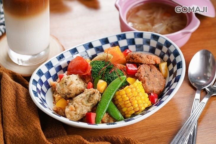 聽見花開蔬食咖啡館