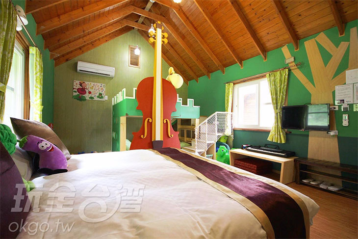 溪頭-杉溪鹿莊園親子民宿