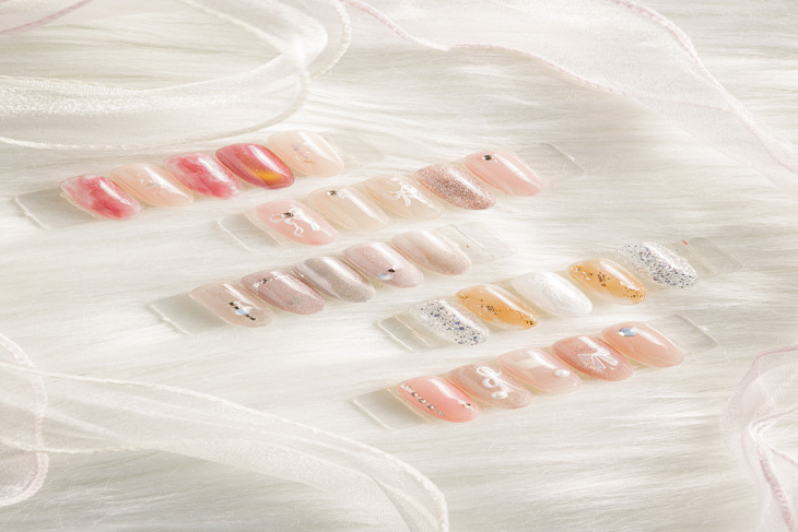 Monthly nail art