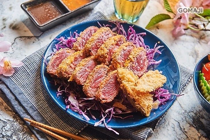 花燒厚切炸牛排