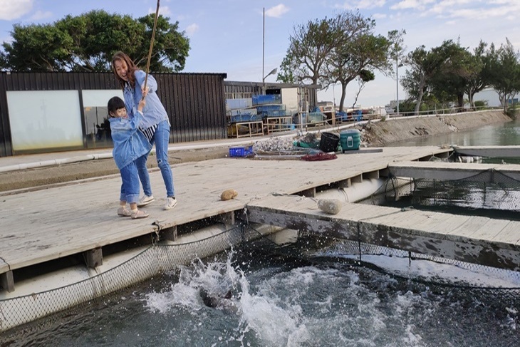 【夠麻吉X農遊超市】新竹水月休閒藍鯨魚寮