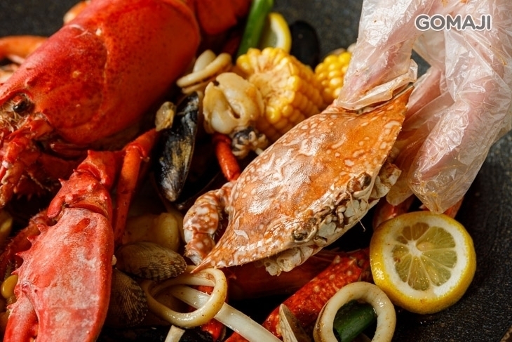 帆船 異國手抓海鮮料理