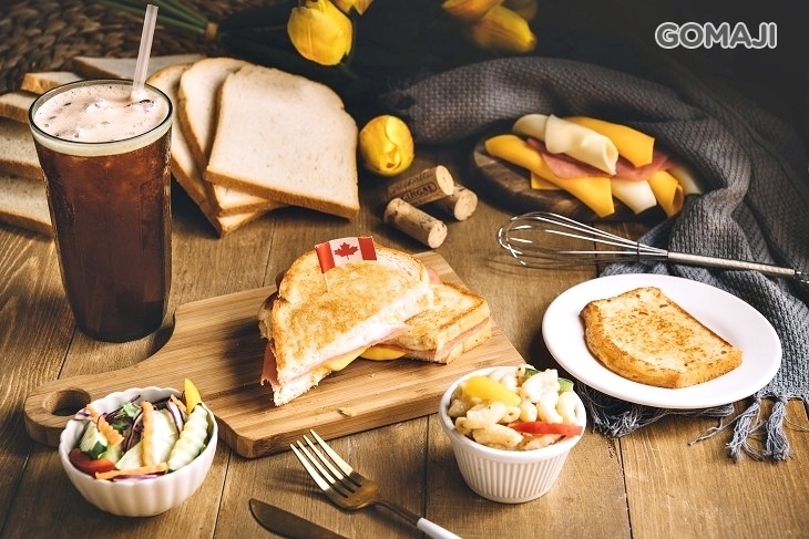 熱樂煎爆漿乳酪三明治